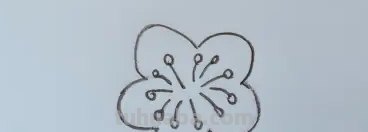 月下梅花怎么画彩铅 怎么画梅花~用铅笔图片? 月下梅花怎么画彩铅 怎么画梅花~用铅笔图片?