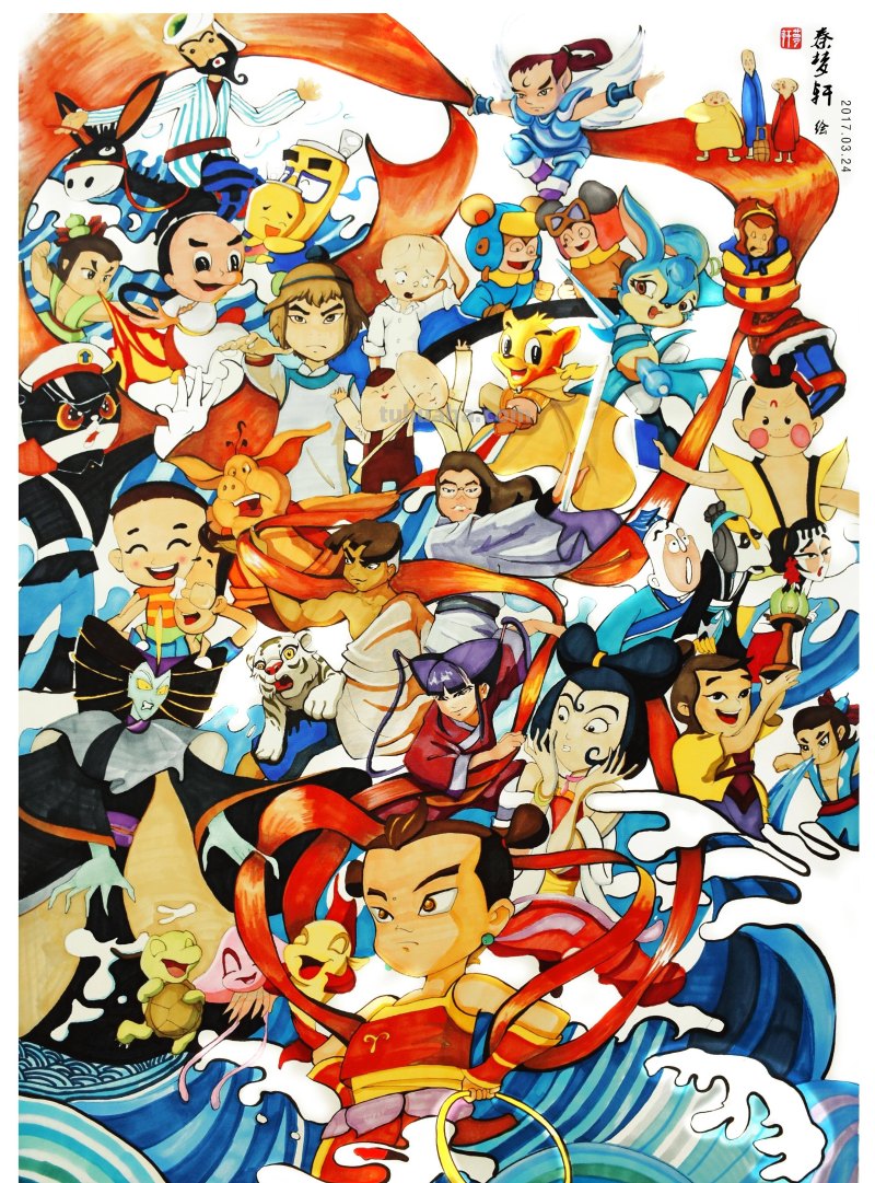 「动漫大合照」系列，大赏收藏（有原图）