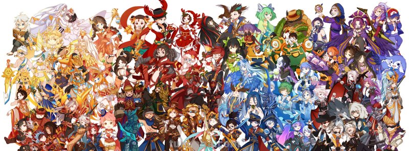 「动漫大合照」系列，大赏收藏（有原图）