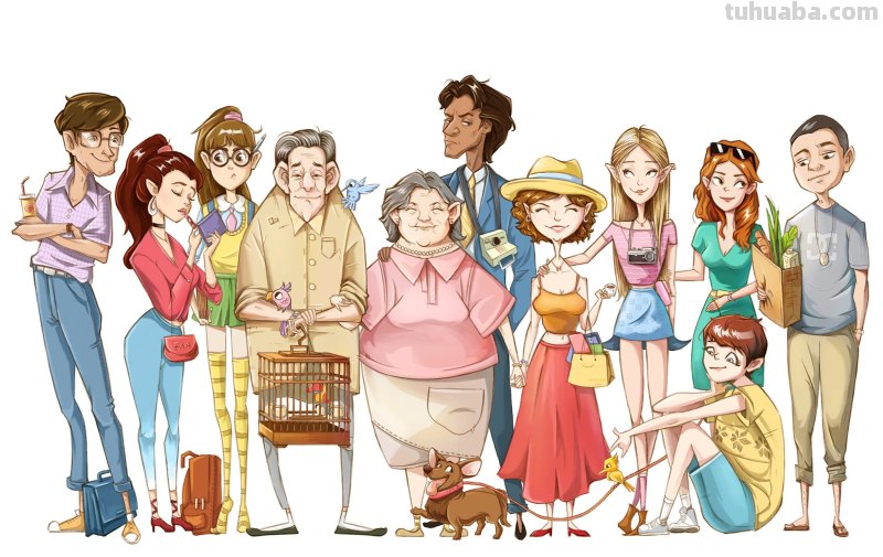 「动漫大合照」系列，大赏收藏（有原图）