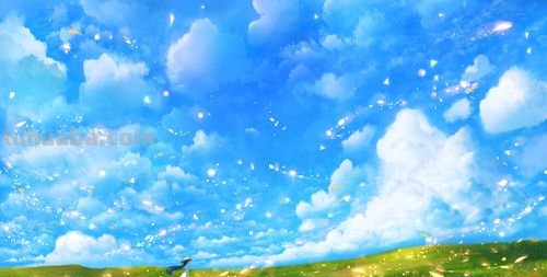 唯美动漫风景，精美的手机壁纸