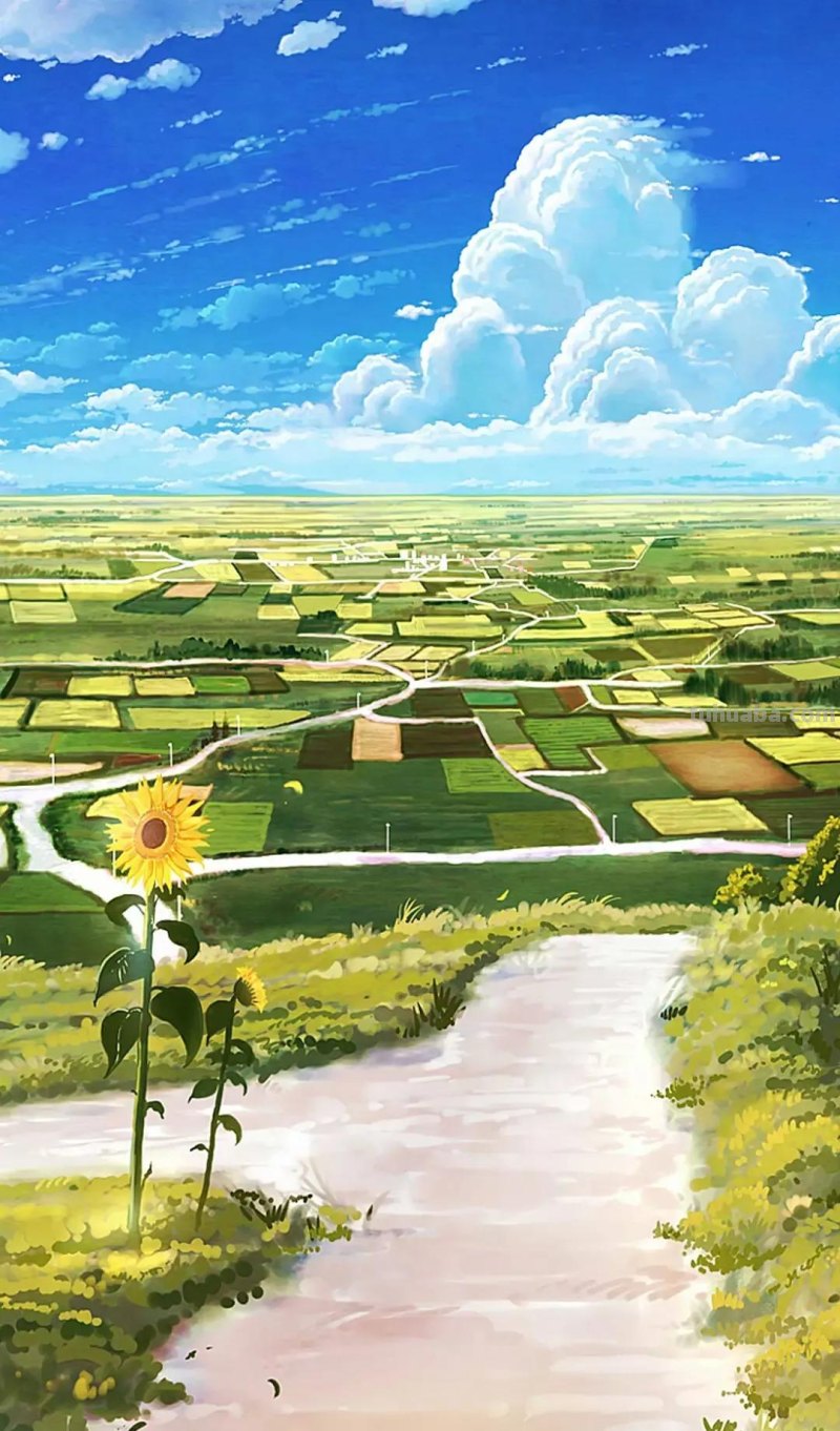 唯美动漫风景，精美的手机壁纸