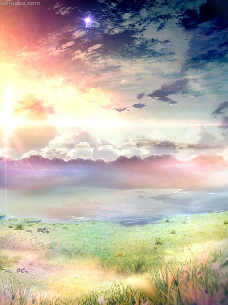 唯美动漫风景，精美的手机壁纸