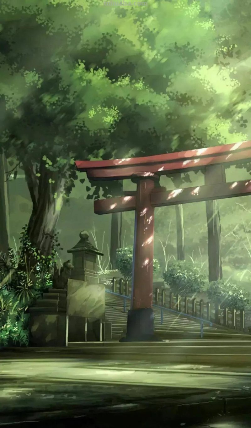 唯美动漫风景，精美的手机壁纸