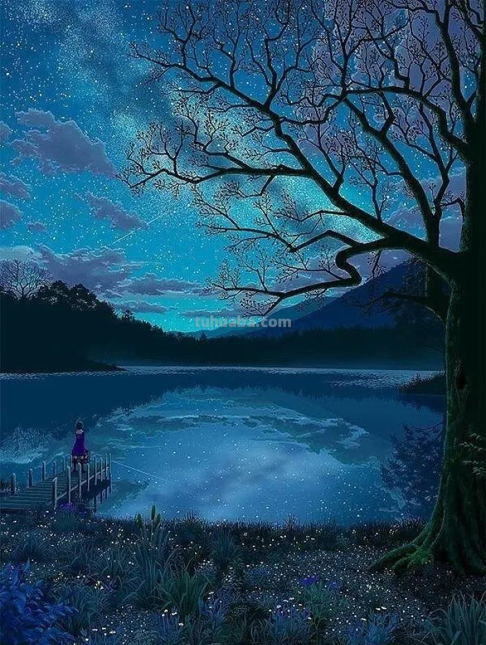 唯美动漫风景，精美的手机壁纸