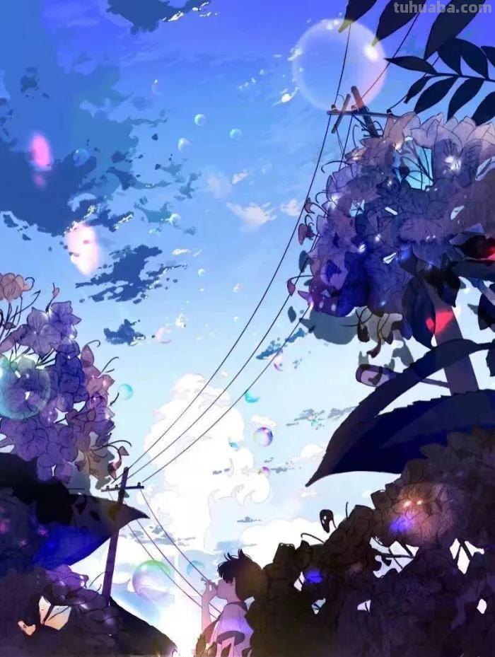 唯美动漫风景，精美的手机壁纸