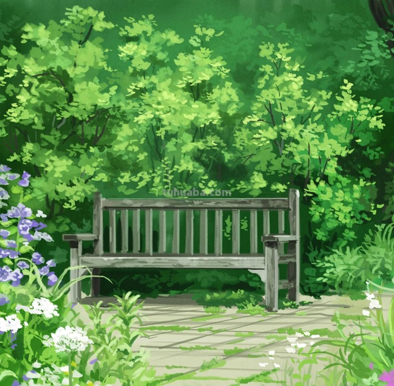 唯美动漫风景，精美的手机壁纸