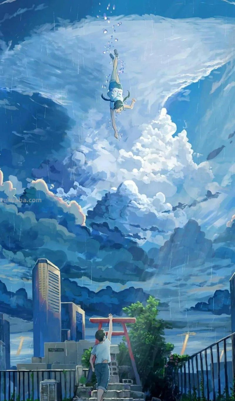 唯美动漫风景，精美的手机壁纸