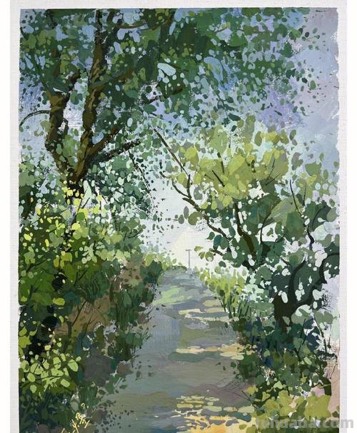 【六年级美术】色彩风景怎么画？详细教程来啦！ 