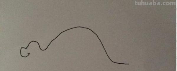 甲虫怎么画简笔画 甲龙宝宝简笔画画法？