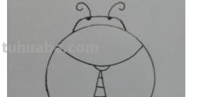 甲虫怎么画简笔画 甲龙宝宝简笔画画法？