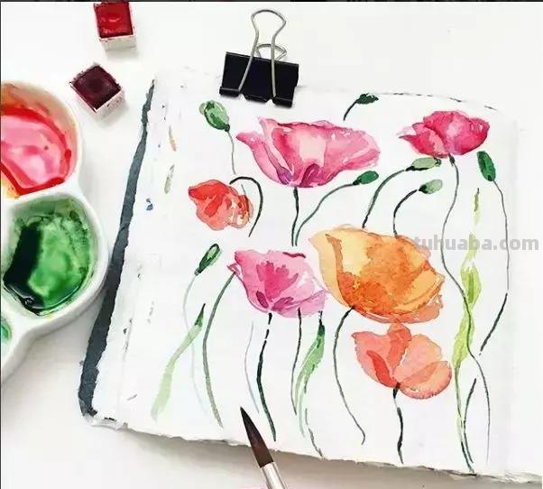 水彩教程｜ins达人教你0级学会水彩画