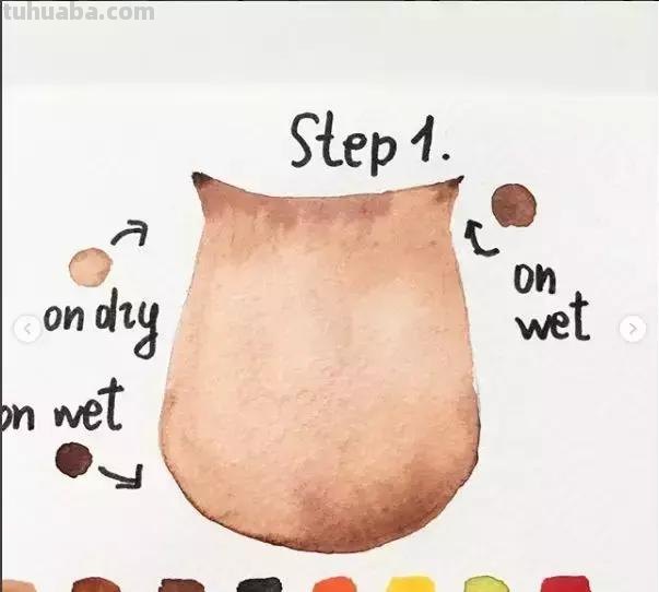 水彩教程｜ins达人教你0级学会水彩画