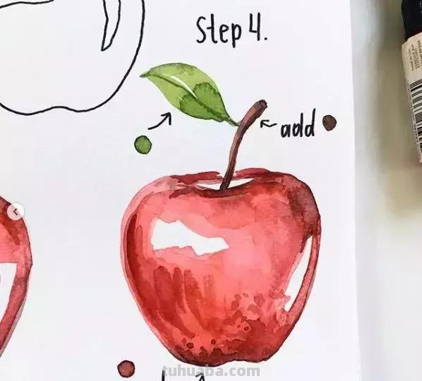 水彩教程｜ins达人教你0级学会水彩画