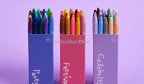 慕那美Plus Pen 3000 72色套装限量款全新上市掀起创意文具新风潮
