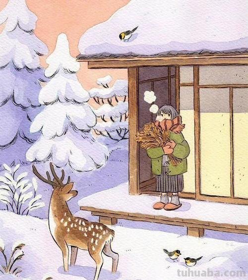 暖！芬兰插画师画出一组温馨日系风格水彩画