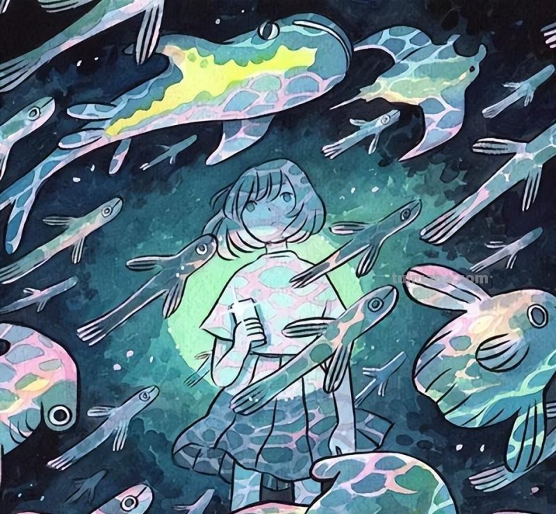 暖！芬兰插画师画出一组温馨日系风格水彩画