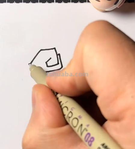 简笔画手怎么画 如何画点赞的手？