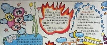 防火手抄报怎么画 消防安全的手抄报怎么画？
