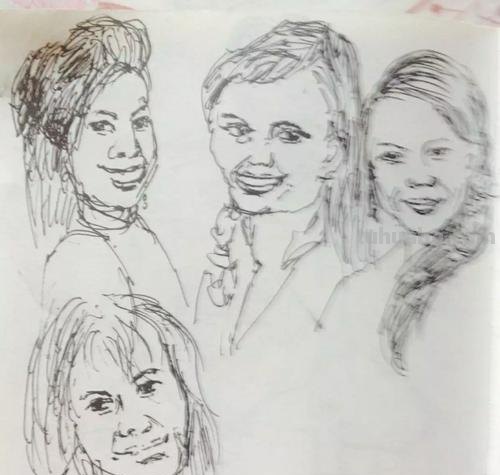 老年女速写 人体钢笔速写规律？