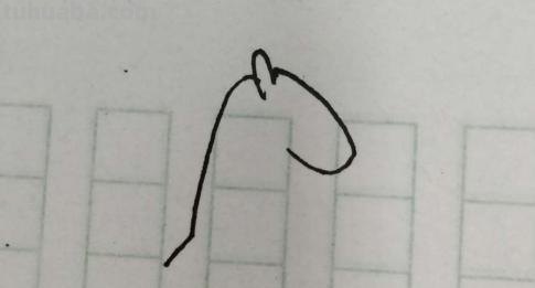 天马怎么画简笔画 马的简笔画画法？