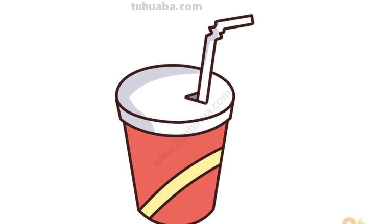 饮料怎么画简笔画 可乐儿童画？