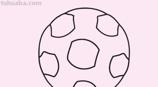 简笔画足球怎么画 足球笔画顺序？