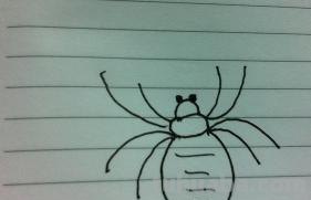 蜘蛛怎么画简笔画 蜘蛛怎么画？