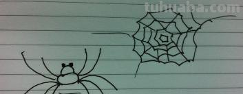 蜘蛛怎么画简笔画 蜘蛛怎么画？