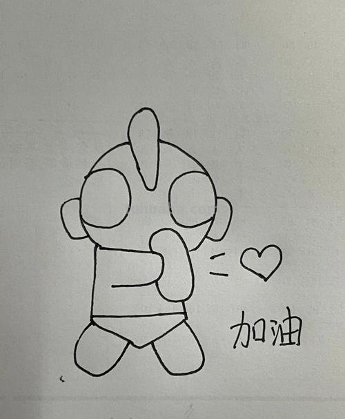 怎么画奥特曼简笔画 奥特曼简笔卡通画？