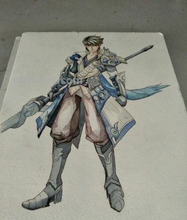 赵云怎么画彩铅颜色 赵云怎样画又简单又霸气？