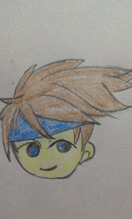 赵云怎么画彩铅颜色 赵云怎样画又简单又霸气？