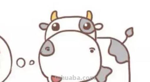 奶牛怎么画简笔画 怎么简笔画一只牛？