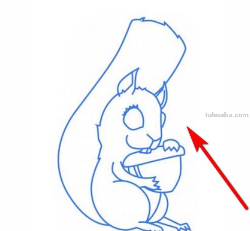松鼠简笔画怎么画 三年级简单又漂亮的松鼠画？