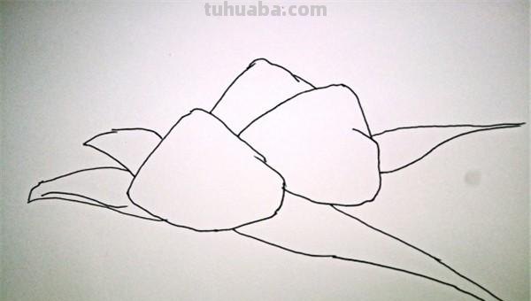 怎么用彩铅画粽子 一年级粽子儿童画？