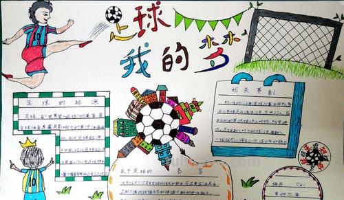 足球手抄报怎么写 足球手抄报应该写什么?