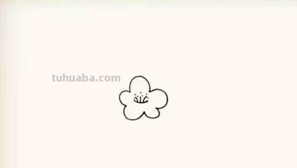 梅花简笔画怎么画 梅花简笔画怎么画，梅花的画法？