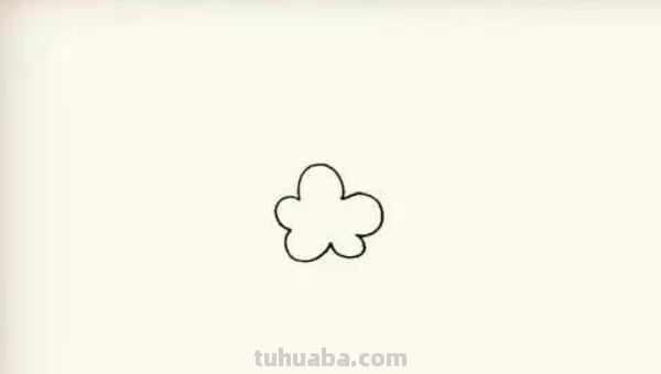 梅花简笔画怎么画 梅花简笔画怎么画，梅花的画法？