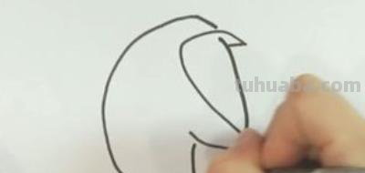 怎么画企鹅简笔画 企鹅画画？