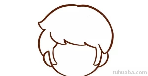 怎么画男孩简笔画 简笔画系列：背着书包上学校的小男孩？