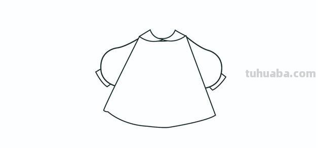 上衣怎么画简笔画 怎样画儿童版的衣服？