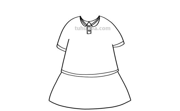 上衣怎么画简笔画 怎样画儿童版的衣服？