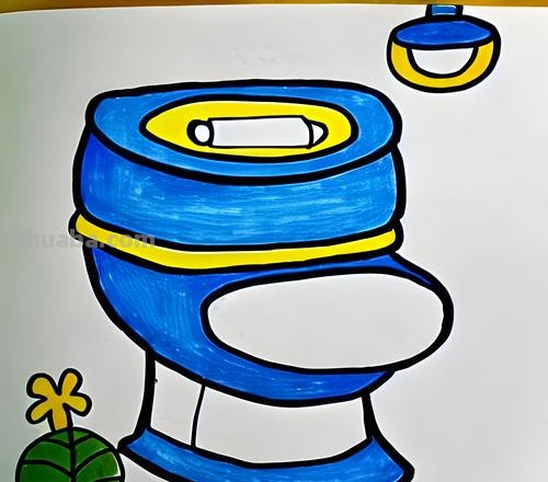 厕所怎么画简笔画 厕所马桶怎么画？