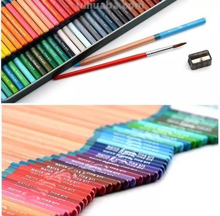 彩铅用什么颜料画 水溶性彩铅，原料？