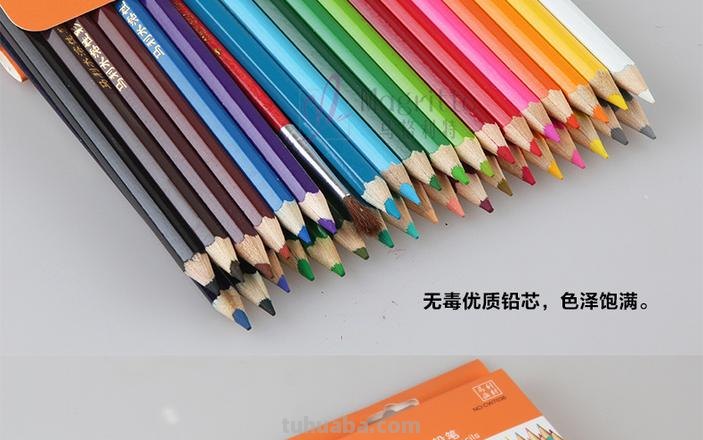 彩铅用什么颜料画 水溶性彩铅，原料？