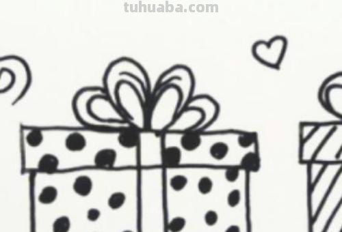 礼物怎么画简笔画 妈妈过生日画画礼物简单又漂亮？