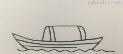 怎么画小船简笔画 儿童简笔画：简单好看风景步骤？