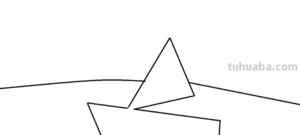 怎么画小船简笔画 儿童简笔画：简单好看风景步骤？