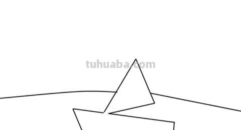 怎么画小船简笔画 儿童简笔画：简单好看风景步骤？