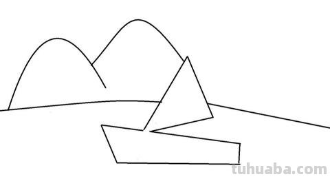 怎么画小船简笔画 儿童简笔画：简单好看风景步骤？